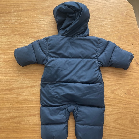 Columbia baby bunting puffer snow suit navy size 0-3 months - Picture 4 of 4